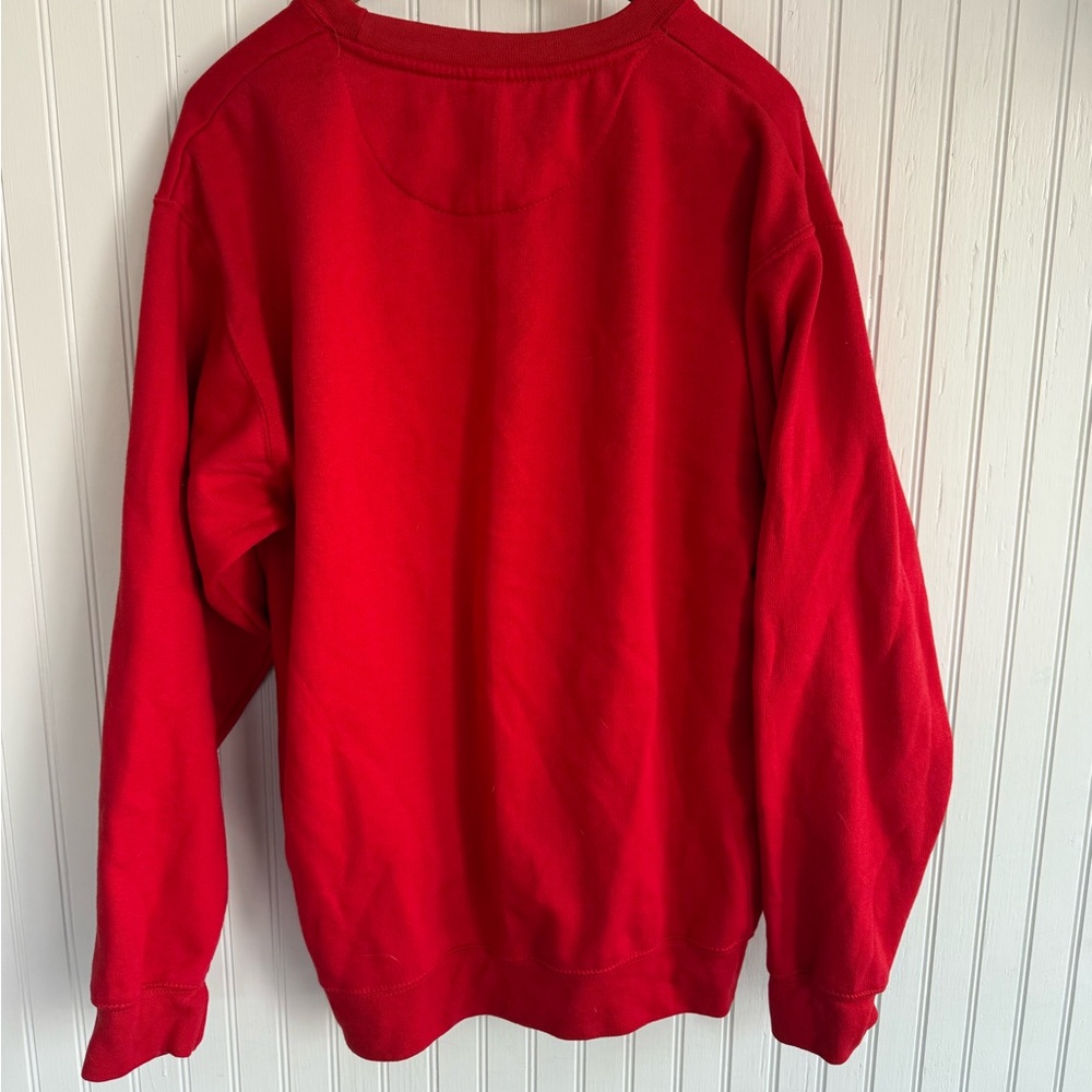 Red Heart Basketball Sweater Size Large - Picture 4 of 4